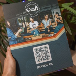 hands holding a property booklet