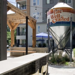 outside area at property